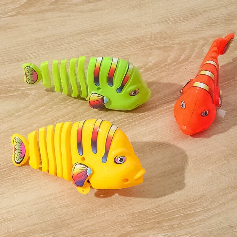 SwimWhirl – Clockwork Cartoon Fish Toy