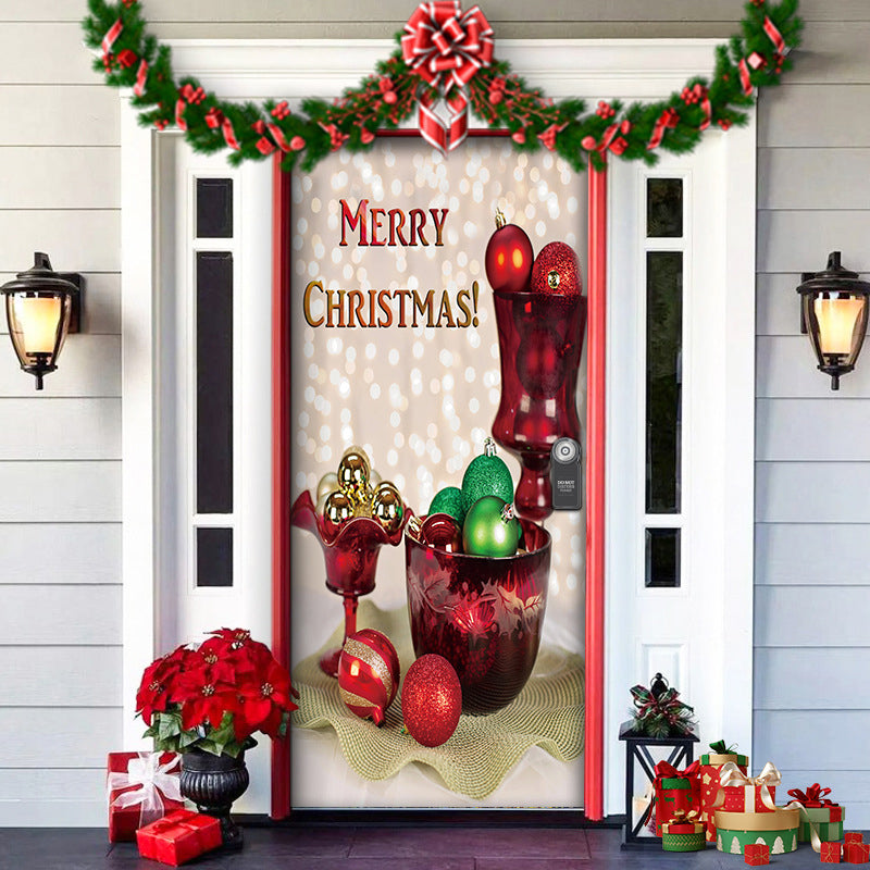 SantaEntry - Quick-Fit Christmas Door Magic Transformation