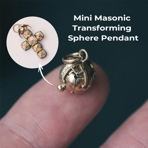 SecretCircle – Mini Masonic Pendant