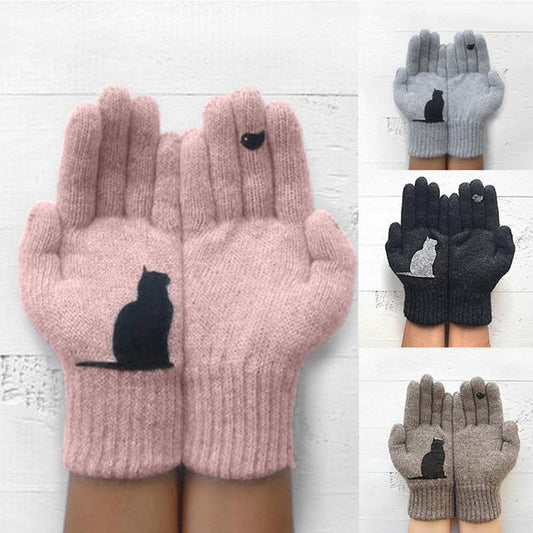 PawLover – Cat Fan Cotton Gloves