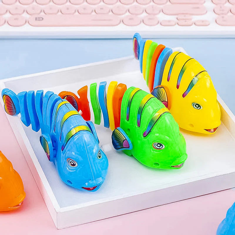 SwimWhirl – Clockwork Cartoon Fish Toy