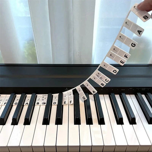 KeyMark – Removable Piano Note Labels