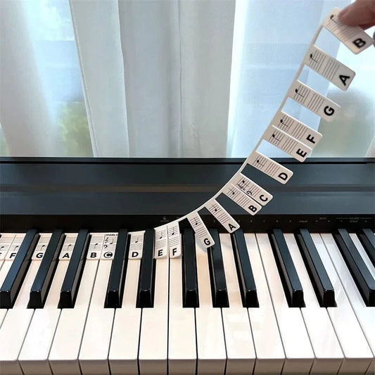 KeyMark – Removable Piano Note Labels