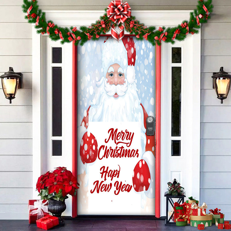 SantaEntry - Quick-Fit Christmas Door Magic Transformation