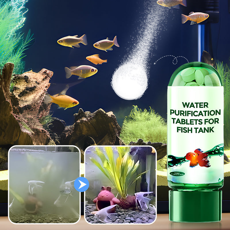 FreshFlow Tabs - Gentle, Effective Aquarium Purifier