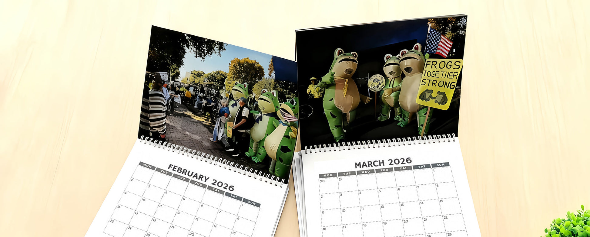 FrogSpirit - Bold Portland Art Calendar 2026