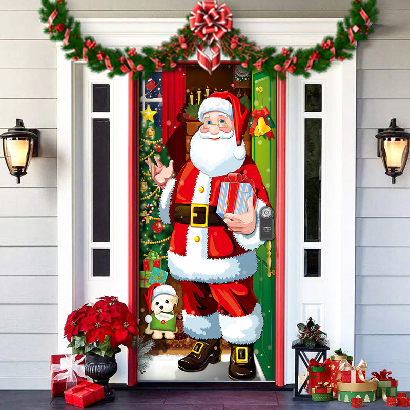 SantaEntry - Quick-Fit Christmas Door Magic Transformation