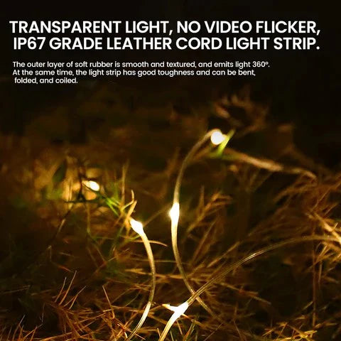 GlowTrail – Outdoor Waterproof String Lights