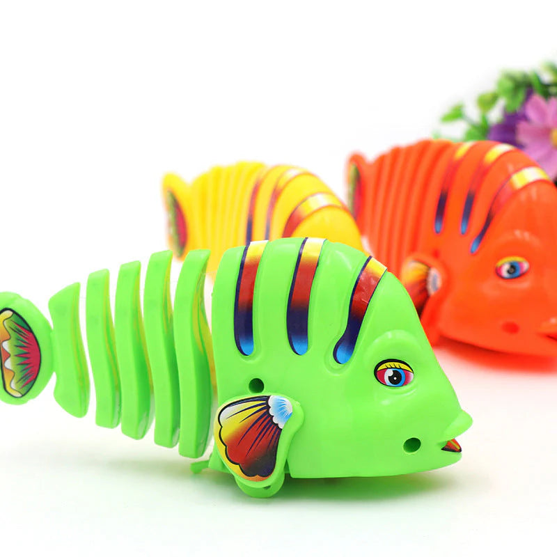 SwimWhirl – Clockwork Cartoon Fish Toy