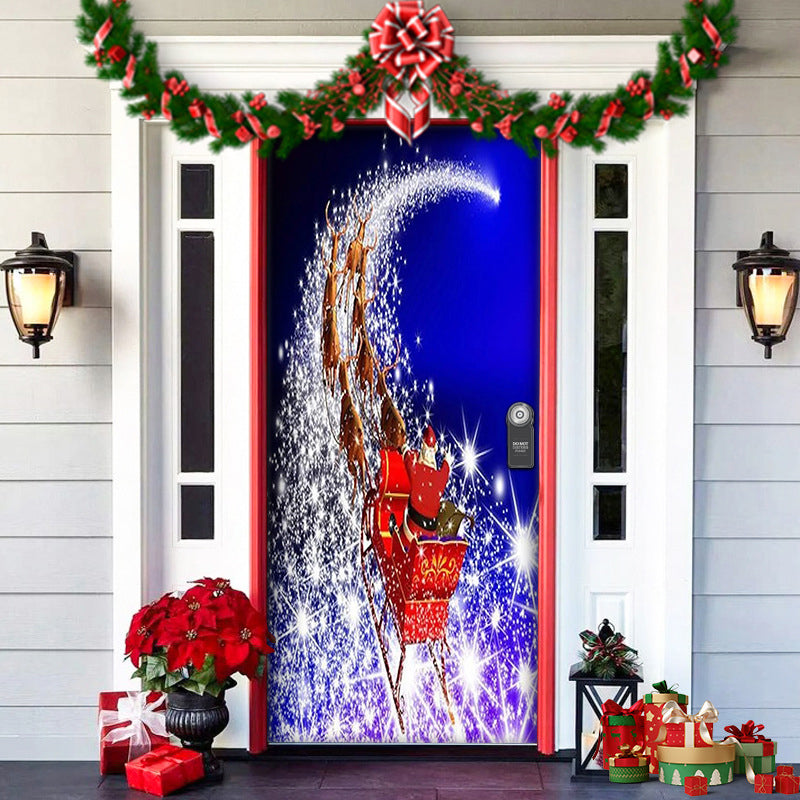 SantaEntry - Quick-Fit Christmas Door Magic Transformation