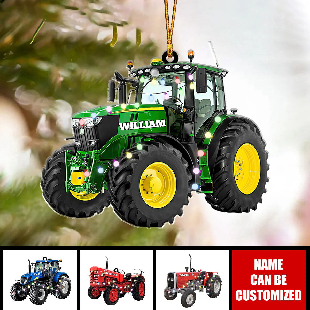 MerryTractor – Custom Farmhouse Holiday Decor