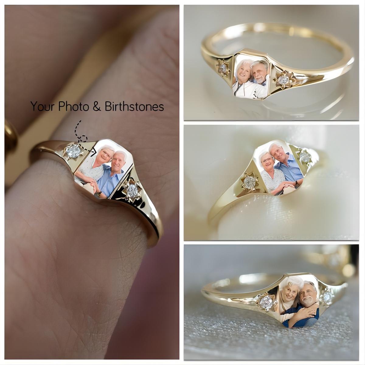 HeartStone – Personalized Birthstone Ring