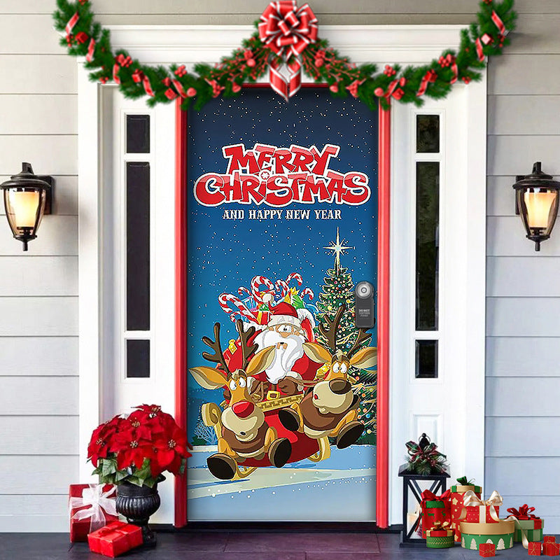 SantaEntry - Quick-Fit Christmas Door Magic Transformation