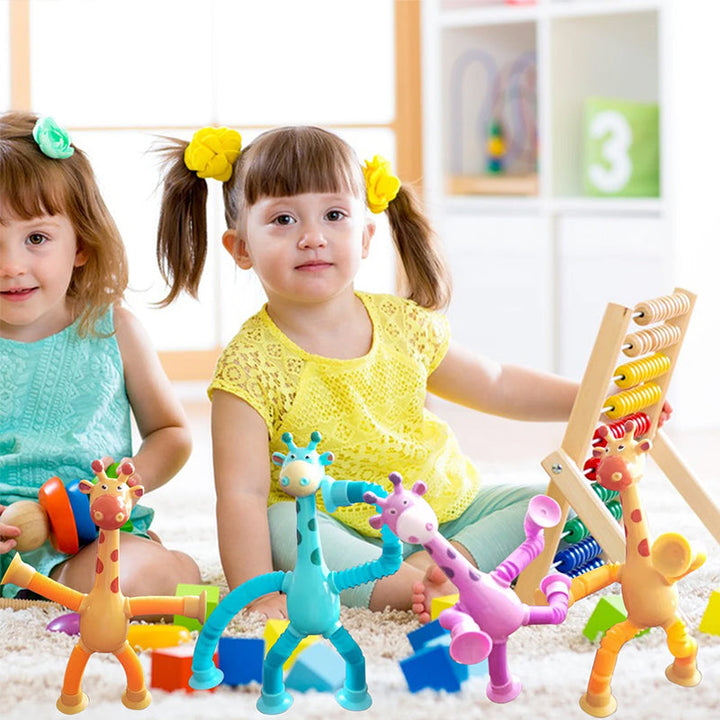 GiraffeStretch – Telescopic Suction Cup Toy