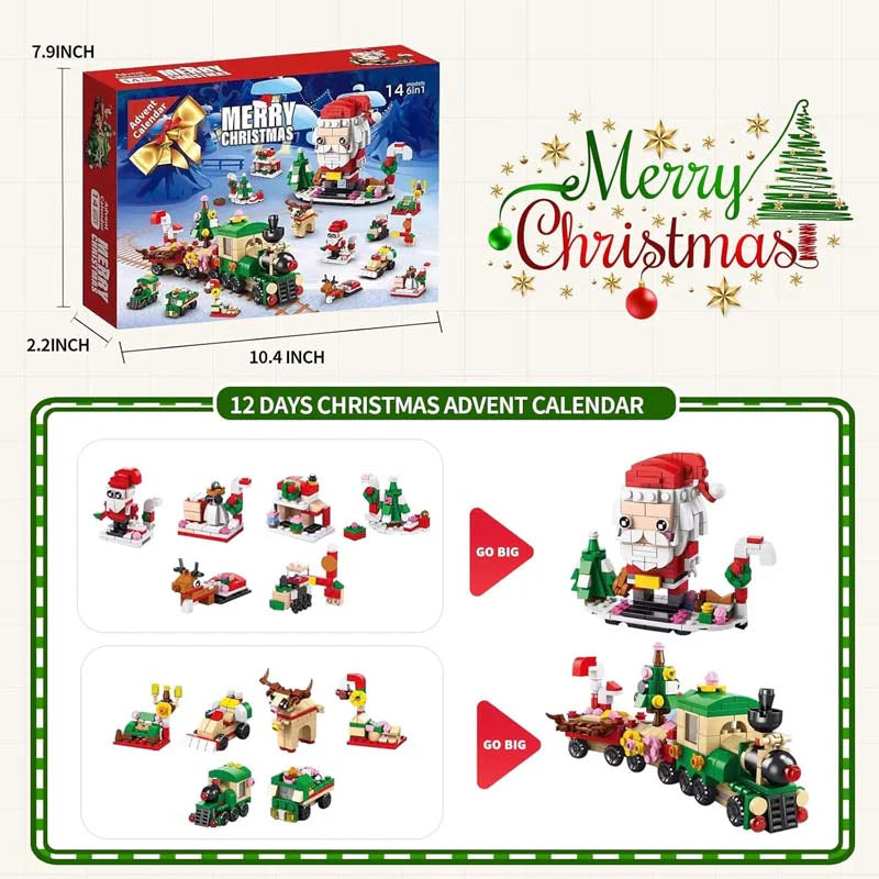 FestiveBuild – Christmas Blocks Gift Set