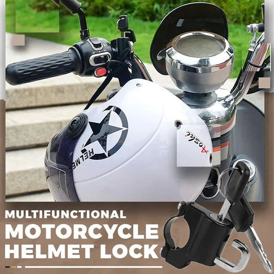 SteelGuard – Multifunctional Helmet Lock