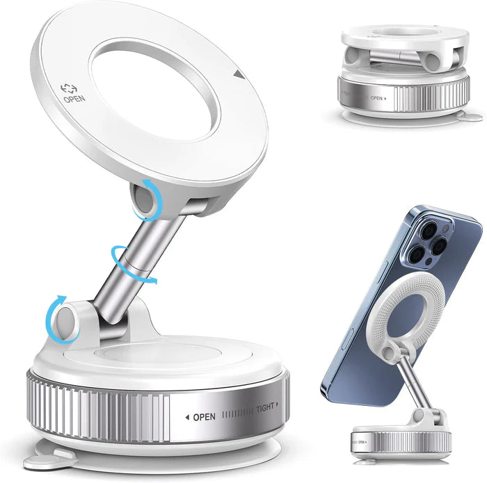 AutoMag – Vacuum Magnetic Dashboard Phone Holder