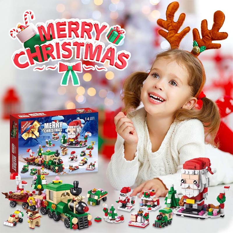FestiveBuild – Christmas Blocks Gift Set