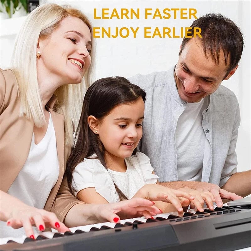 KeyMark – Removable Piano Note Labels