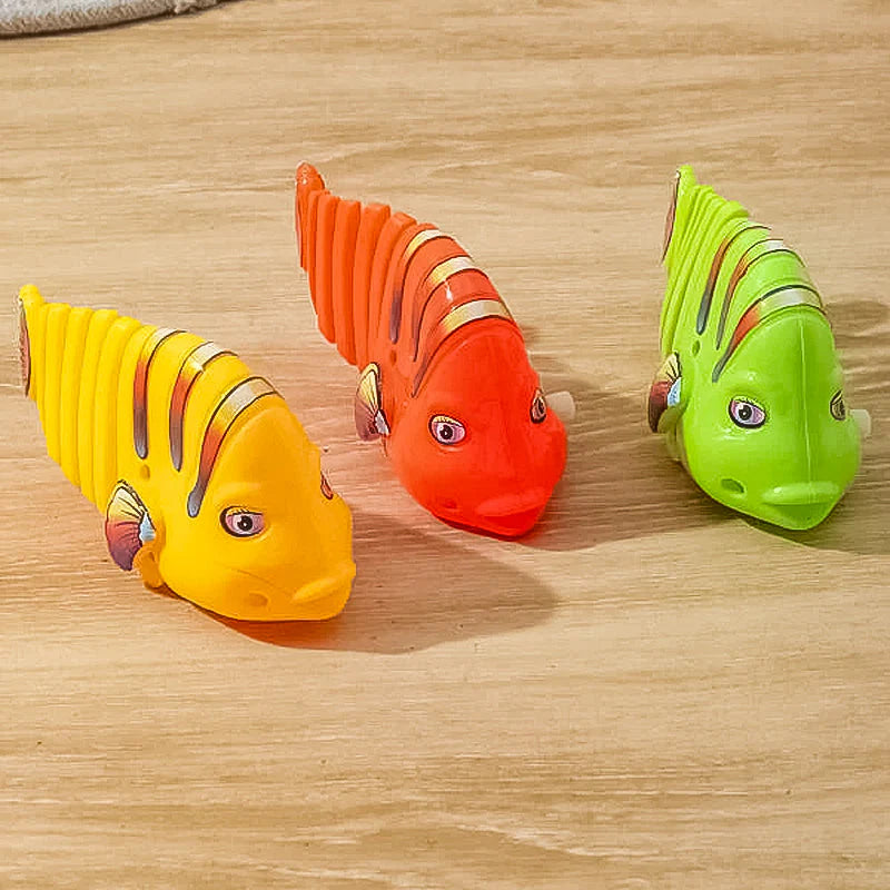 SwimWhirl – Clockwork Cartoon Fish Toy