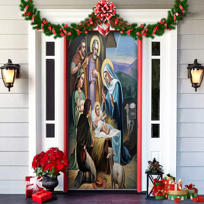 SantaEntry - Quick-Fit Christmas Door Magic Transformation