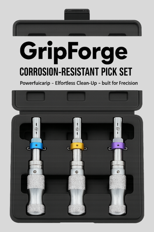 GripForge – Corrosion-Resistant Pick Set