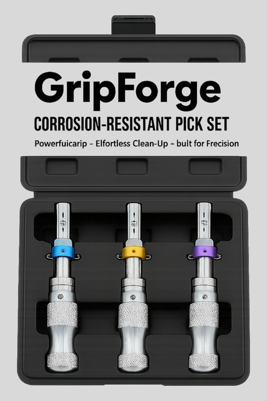GripForge – Corrosion-Resistant Pick Set