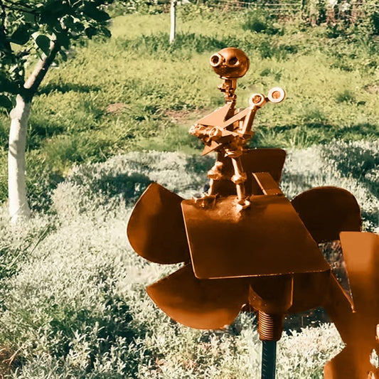 RockSpin – Handmade Metal Windmill Band Art