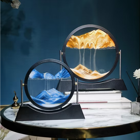 CalmVista - Flowing Sand Landscape | Where Motion Meets Mindfulness