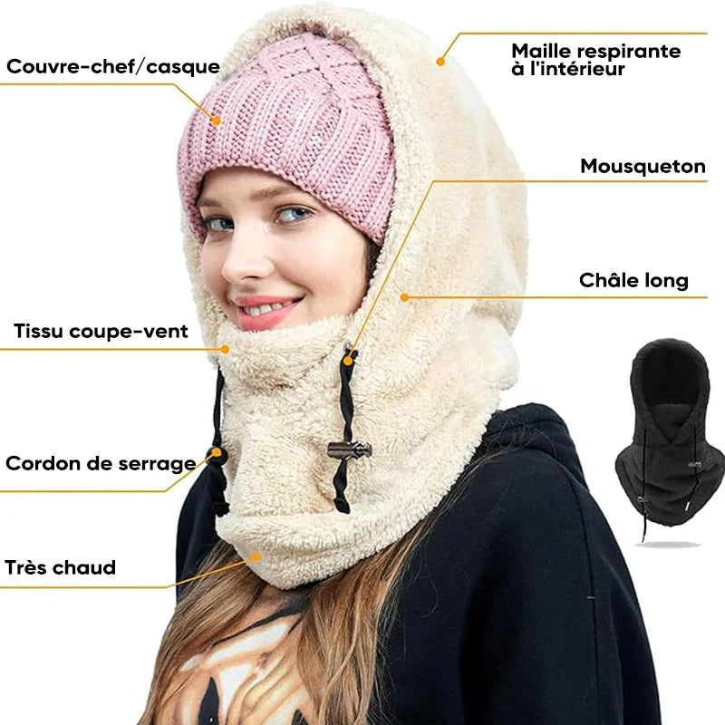 SnowShield – Sherpa Hooded Ski Mask