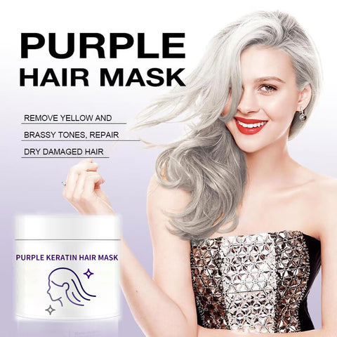 GlaciaTone - Keratin Purple Color-Balance Mask