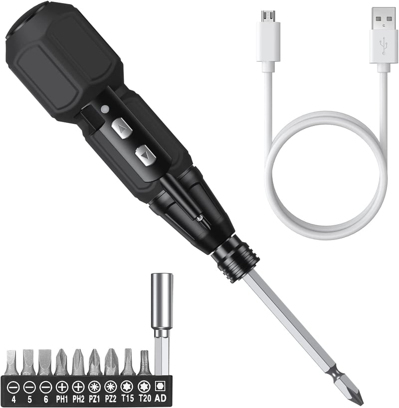 TorqueMaster – Cordless Electric Screwdriver Kit