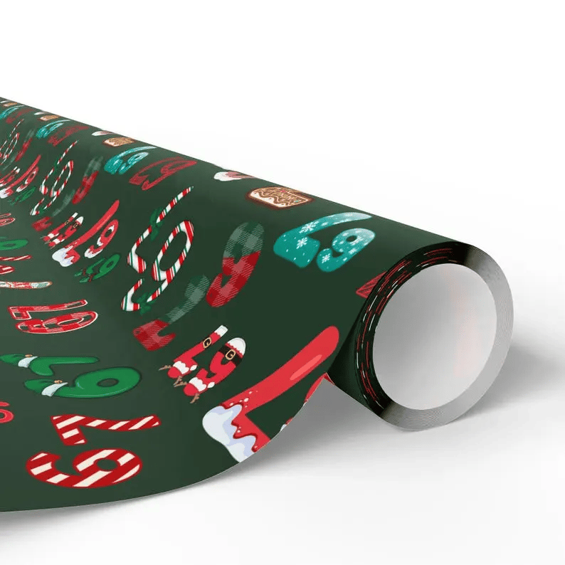 FunRoll - 6 7 Meme Wrapping Paper