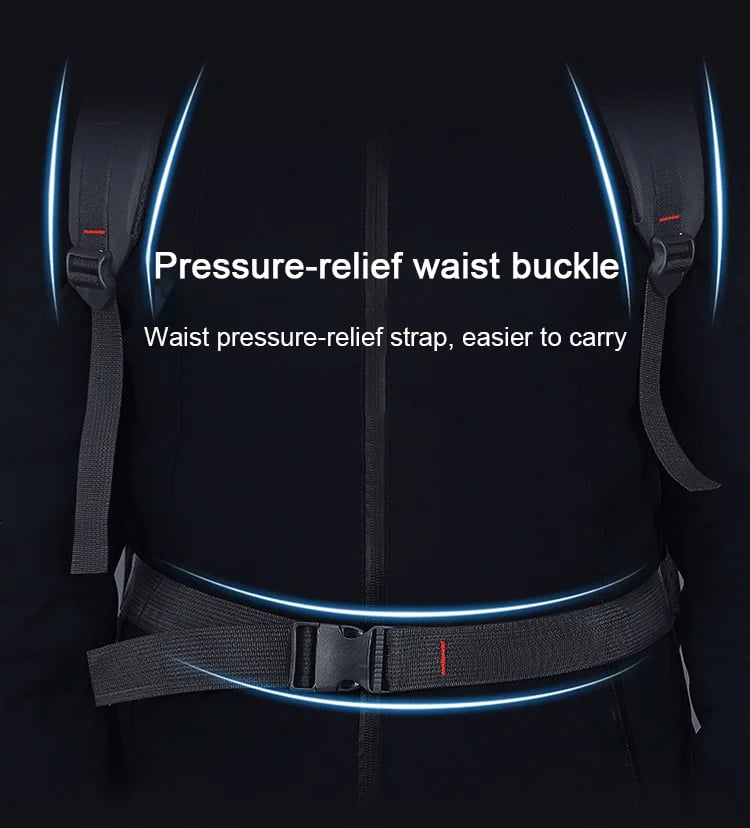 FlexPack - Expandable Oxford Travel Backpack