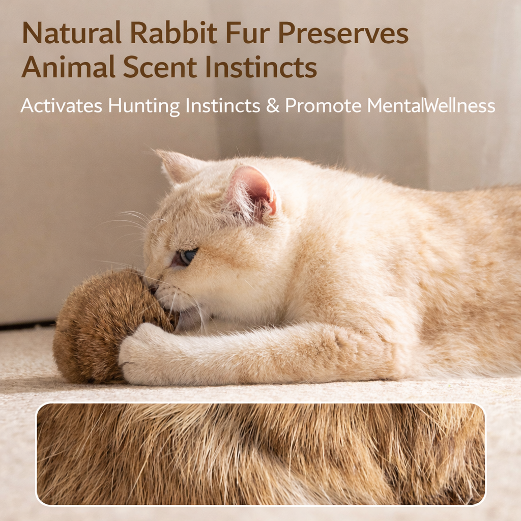PouncePal – Soft Fluffy Cat Toy