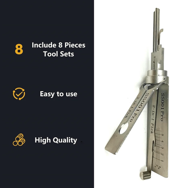 KeyCrack – Precision Stainless Steel Key Decoder