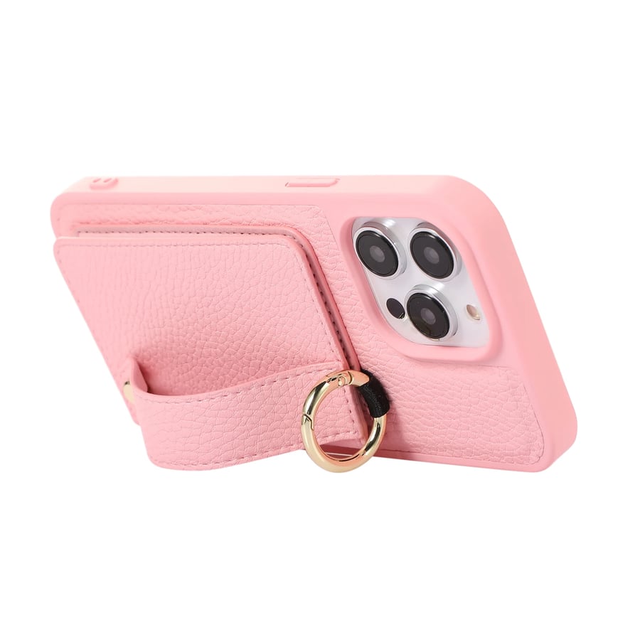 CarryPro – Leather Lanyard iPhone Wallet Case