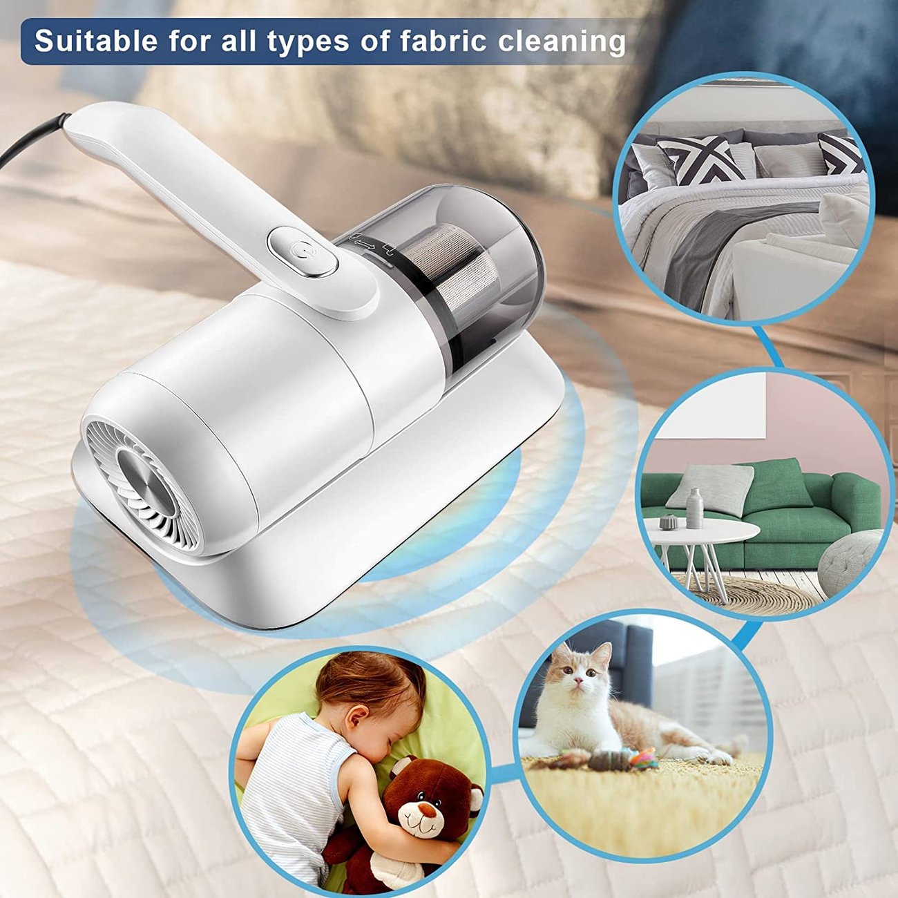 BedBliss - Cordless Home Vacuum Cleaner