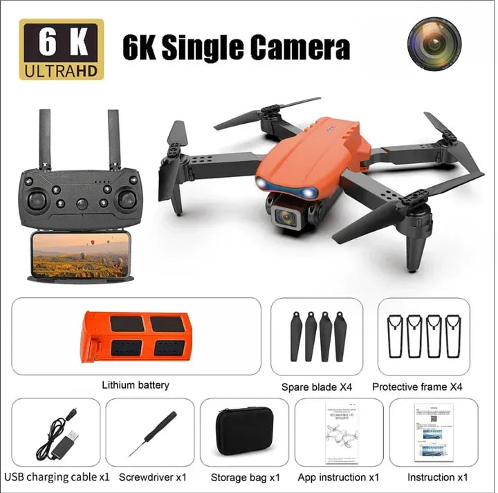 FalconX – Professional 4K Drone with Obstacle Avoidance