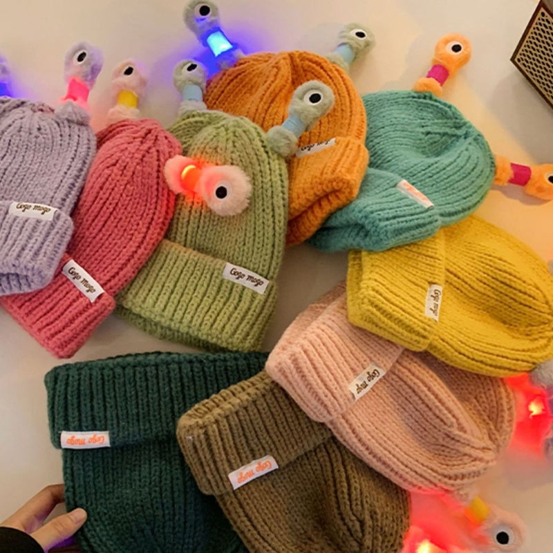 NightPuff - Adorable Knit Hat For Cold Nights