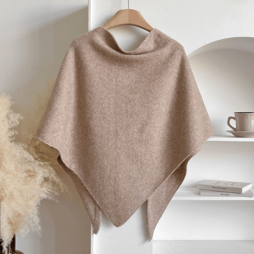 CozyAura – Wool Blend Shawl for Women