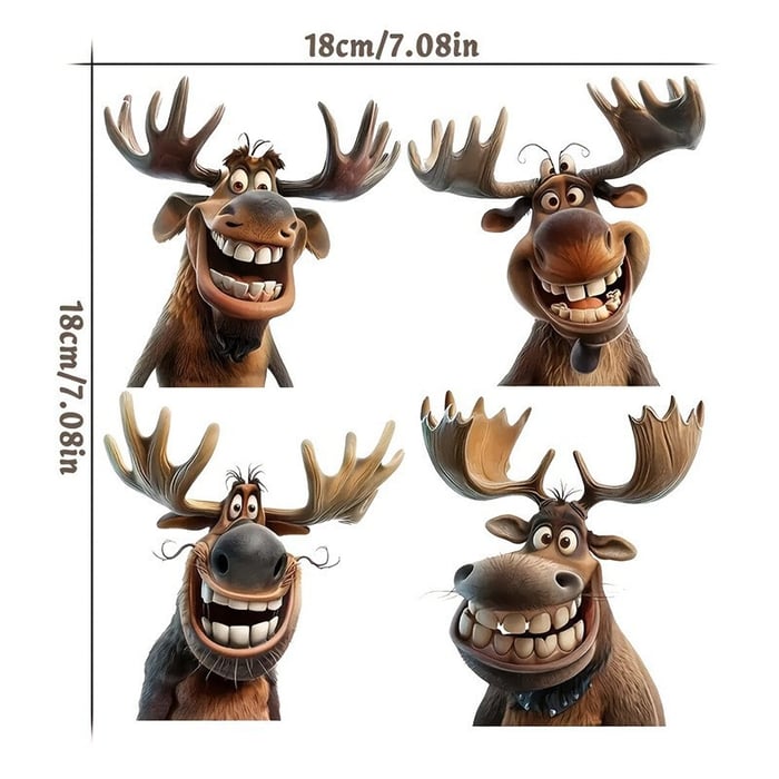 FestiveGlow – Christmas Wall Sticker Set
