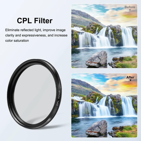 ClearView – 52mm Polarized Lens for Smartphones