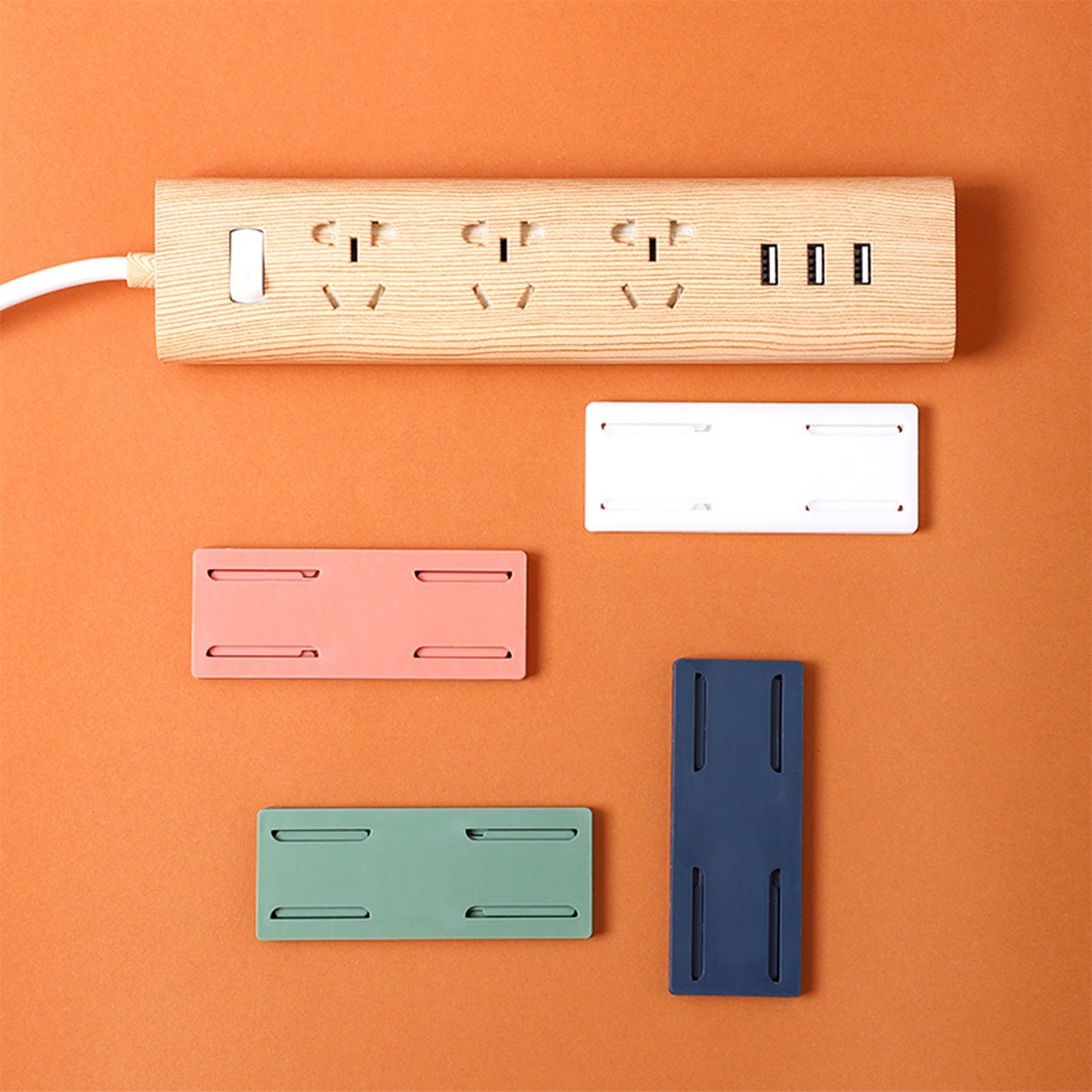 WallGrip - Adhesive Socket Holder for Effortless Mounting
