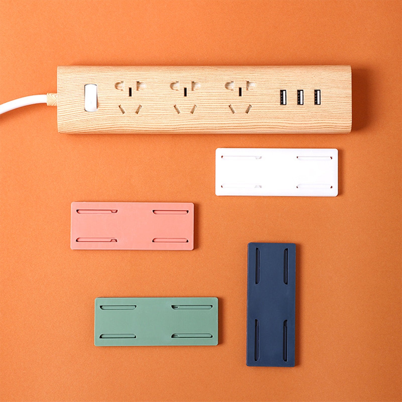 WallGrip - Adhesive Socket Holder for Effortless Mounting