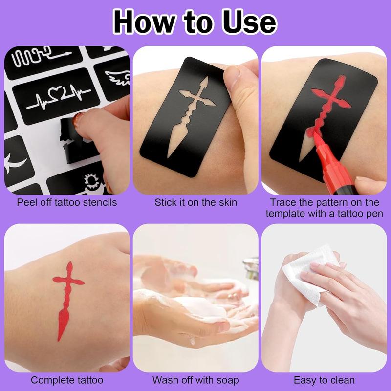 SkinDoodle – Fun Tattoo Marker Set
