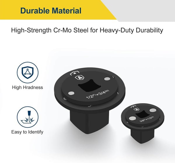 TorqueShift – Low Profile Impact Socket Adapter Set