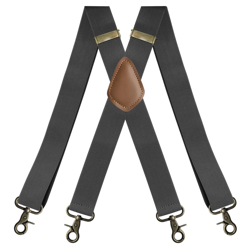 DapperBond – Timeless Leather Suspenders