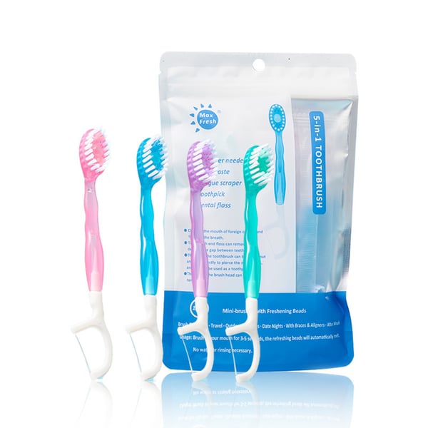 BritePack | All-in-One Pocket Toothbrush & Floss Kit