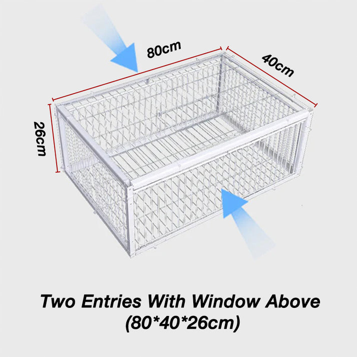 FeatherTrap – Automatic Bird Cage with Base